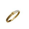 Gold Medusa Versace bracelet